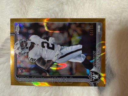 Ashton Jeanty graded 8.5