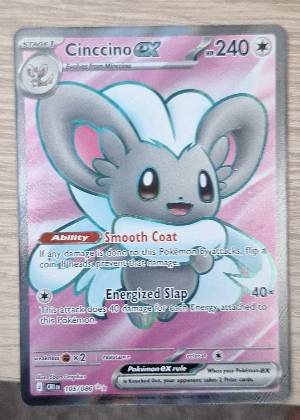 Cinccino ex, graded 9.5