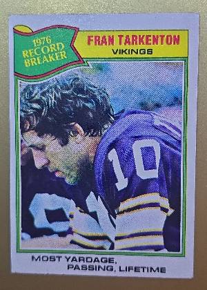 Fran Tarkenton, graded 9.0