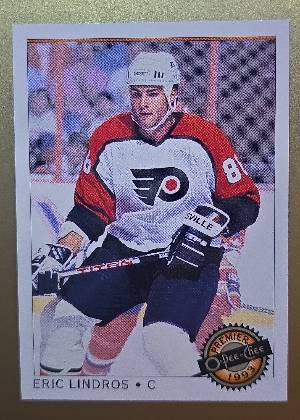 Eric Lindros, graded 9.5