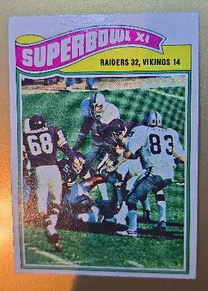 Super Bowl XI, graded 8.5