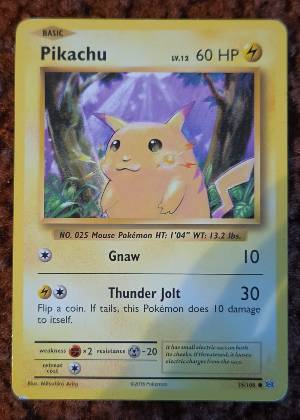 Pikachu, graded 9.5