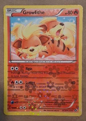 Growlithe, graded 9.5