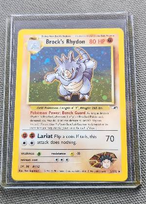 Brock's Rhydon, graded 9.0