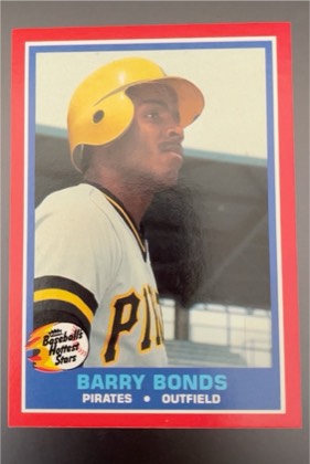 Barry Bonds, graded 8.5