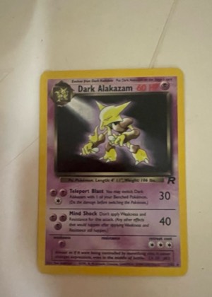 Dark Alakazam (18), graded 7.0