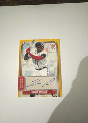Ronald Acuña Jr., graded 8.5