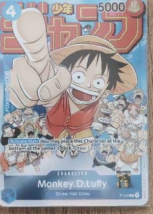 Monkey.D.Luffy (Event Pack Vol. 2), graded 9.0