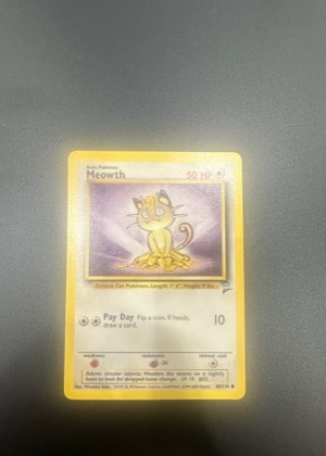 Meowth, graded 8.0