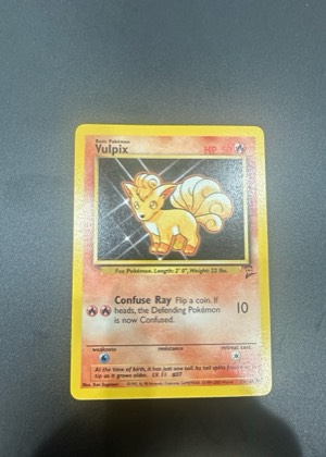 Vulpix, graded 7.5