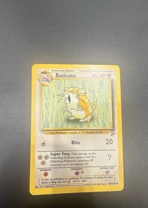 Raticate, graded 8.0