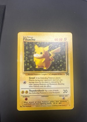Pikachu (1), graded 7.5