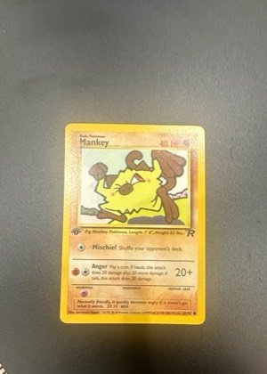 Mankey, graded 7.5