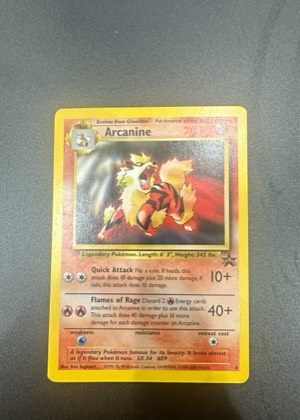 Arcanine, graded 7.5