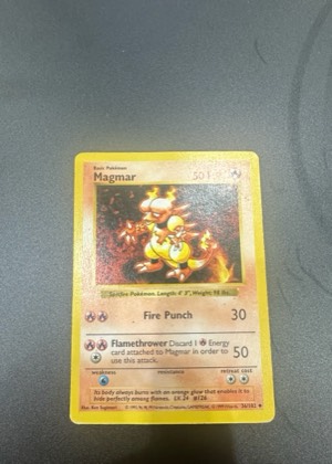 Magmar, graded 5.5