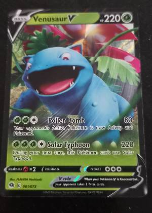 Venusaur V, graded 9.5