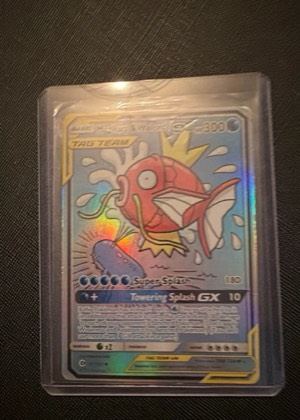 Magikarp & Wailord GX, graded 8.0