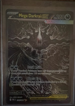 Mega Darkrai ex, graded 8.0