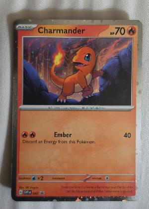 Charmander - 047 (Cosmos Holo), graded 9.0