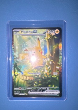 Pikachu ex graded 8