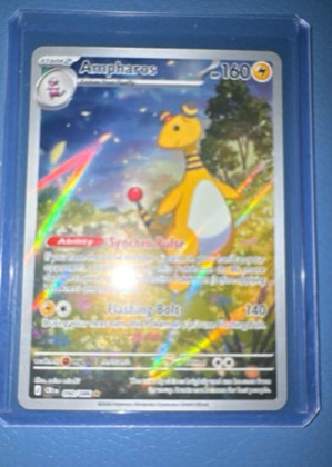 Ampharos graded 8.5