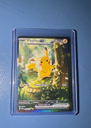 Pikachu ex, graded 9.0