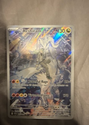 N's Reshiram graded 9