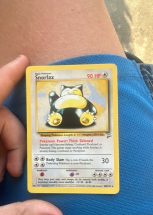 Snorlax, graded 8.5