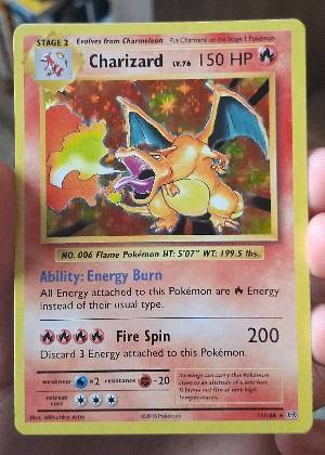 Charizard, graded 9.0