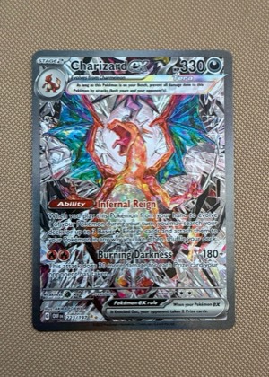 Charizard ex, graded 9.0