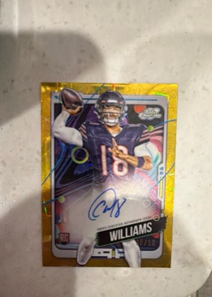 Caleb Williams, graded 9.0