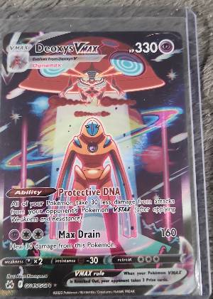Deoxys VMAX, graded 9.0