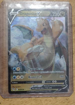 Dragonite V, graded 8.0