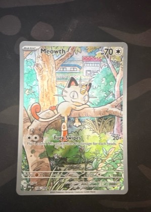 Meowth, graded 9.5