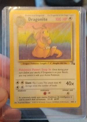 Dragonite, graded 7.5