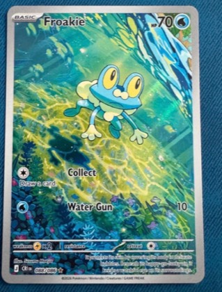 Froakie, graded 9.5