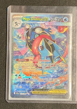 Mega Greninja ex, graded 4.5