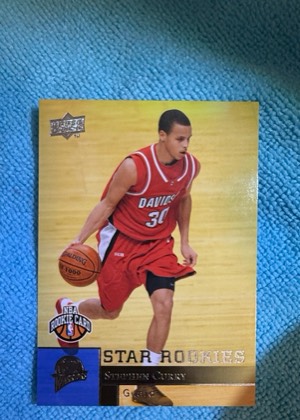 Stephen Curry, graded 9.0