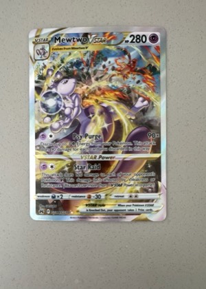 Mewtwo VSTAR (79) (Secret) graded 9.5