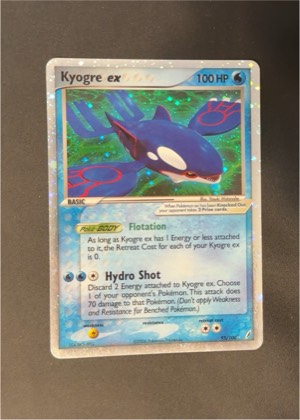 Kyogre ex, graded 8.5