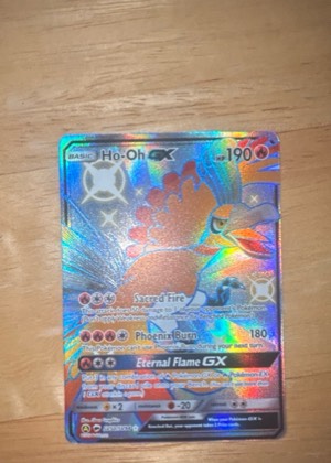 Ho-Oh GX, graded 7.5