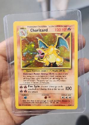 Charizard, graded 8.0
