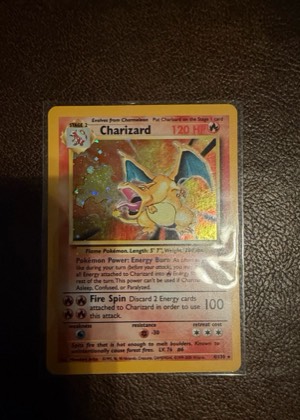 Charizard, graded 7.5