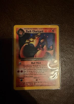 Dark Charizard (4), graded 5.0