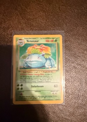 Venusaur, graded 7.0