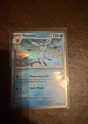 Glaceon - 025/131 (Cosmos Holo), graded 9.0