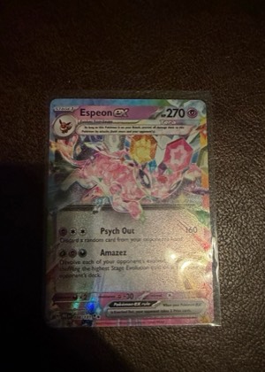 Espeon ex, graded 8.5