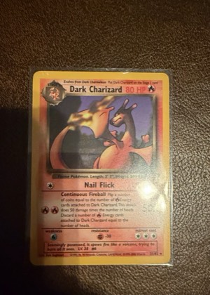 Dark Charizard (21), graded 7.0