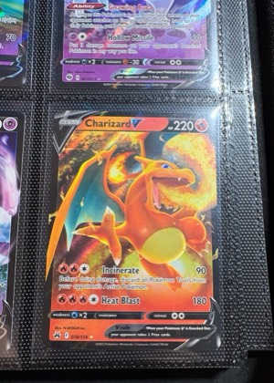 Charizard V, graded 9.0