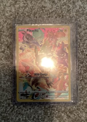 Pikachu (Secret) graded 8.5